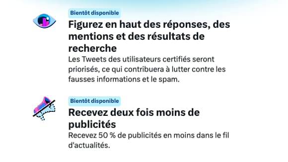 Ce que proposera Twitter Blue