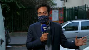 Mounir Mahjoubi au micro de BFMTV. 