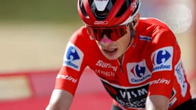 Jonas Vingegaard à l'issue de la 20e étape de la Vuelta, le 13/09/2025
