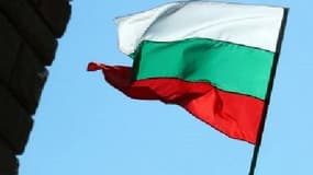 Un drapeau bulgare - Image d'illustration