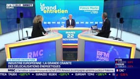 Patrick Martin (MEDEF) : Crise énergétique, le péril des délocalisations - 22/11