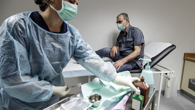 Une infirmière dans un hôpital libanais le 21 juillet 2020. (Photo d'illustration)