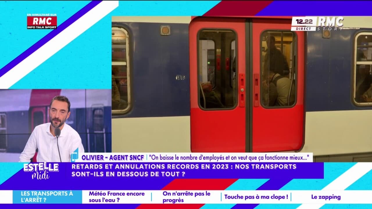 Retards records dans les transports "200 000 cheminots en 2001, en 2024, on est juste 100 000