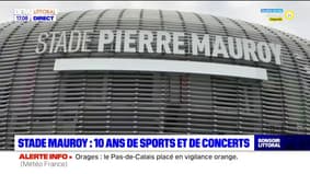 Nord: le stade Pierre Mauroy fête ses dix ans