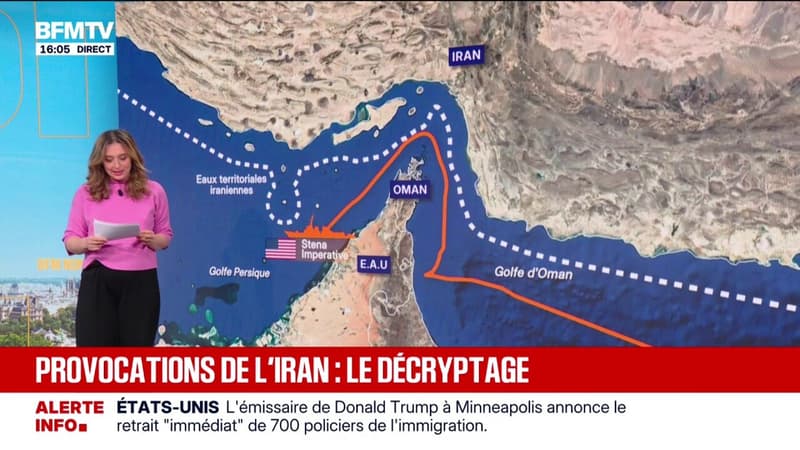 Iran/États-Unis: le détroit d'Ormuz, lieu de toutes les tensions