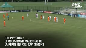 Pays-Bas U17 : Le coup-franc magistral de Xavi Simons, la pépite du PSG