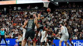 Monaco face au Paris Basket, le 9 juin 2024
