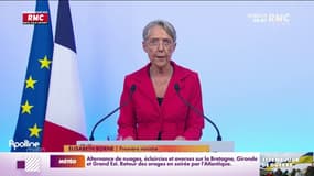 Élections législatives : Élisabeth Borne appelle à construire "une majorité d'action"