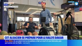 Un Alsacien se prépare pour le Rallye Dakar