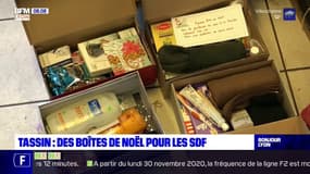 Tassin: le succès des boîtes de Noël pour les sans-abri