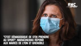 "C'est démagogique de s'en prendre au sport", Maracineanu répond aux maires de Lyon et Grenoble