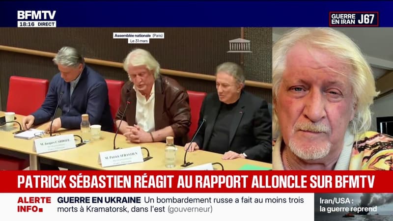 Rapport sur l'audiovisuel public: "Tout ça, c'est une mascarade", estime Patrick Sébastien, animateur