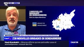 Nouvelles brigades de gendarmerie: "Les voir arriver sur nos communes est toujours un motif de grande satisfaction", pour Bertrand Gasiglia (maire LR de Tourrette-Levens)