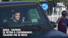 Barça : Coutinho de retour à l’entraînement, toujours pas de Messi