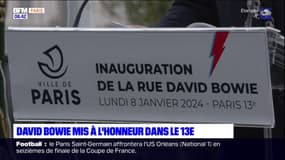 Paris: David Bowie mis à l'honneur dans le 13e