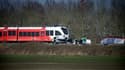 Deux morts dans un véhicule heurté par un train, le 27 mars 2017, à Harlingen, au nord des Pays-Bas