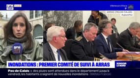 Inondations dans le Pas-de-Calais: le premier comité ministériel de suivi à Arras