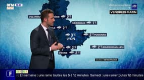 Lyon: une météo hivernale pour le premier jour de l'année