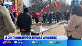 Rhône: les habitants se mobilisent contre la fermeture du centre des impôts de Vénissieux