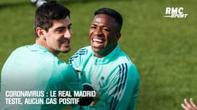 Coronavirus : Les joueurs du Real Madrid testés, aucun cas positif