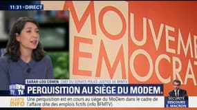Perquisition au siège du MoDem à Paris : que cherchent les enquêteurs dans l'affaire des attachés parlementaires ?