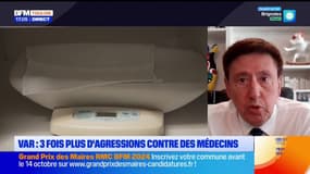 Var: trois fois plus d'agressions contre des médecins