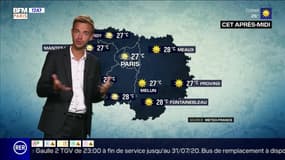 Météo Paris-Île-de-France du 13 juillet : Un léger voile nuageux