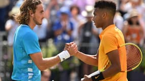 Stefanos Tsitsipas et Felix Auger-Aliassime