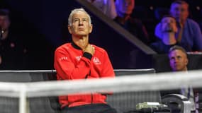 John McEnroe lors de la Laver Cup en 2024.