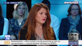 Remaniement: "Mon souhait est de poursuivre au sein du gouvernement", Marlène Schiappa