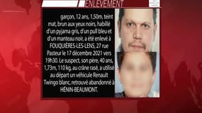 L'Alerte enlèvement pour retrouver Hamza avait été déclenchée le 18 décembre.