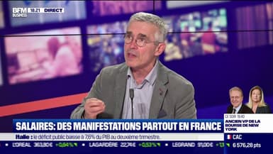 Salaires : des manifestants partout en France