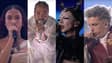 Quelques-uns des favoris de l'Eurovision 2024: Eden Golan (Israël), Slimane (France), Bambie Thug (Irlande) et Baby Lasagna (Croatie)