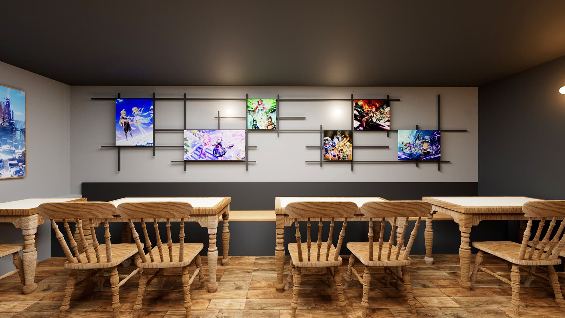 Le café Genshin Impact à Paris