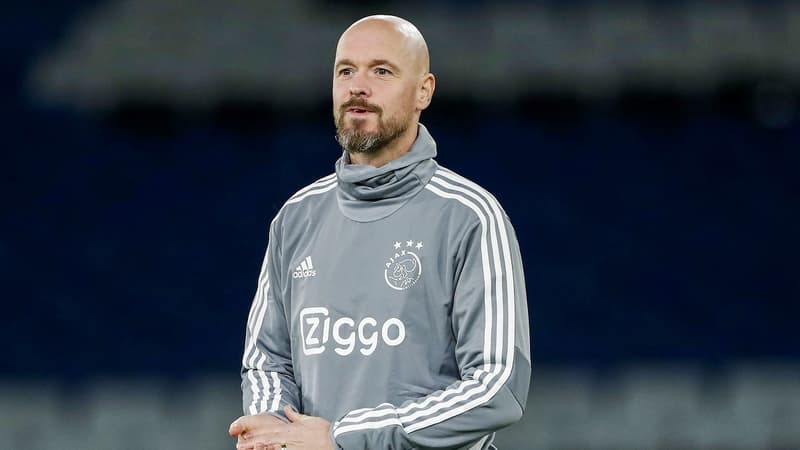 Mercato: ciblé par Tottenham, Ten Hag prolonge avec l'Ajax