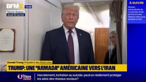 Iran: Donald Trump affirme qu'une "armada" américaine navigue vers le Golfe