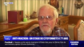 À 77 ans, ce retraité obligé de faire un stage de citoyenneté pour avoir affiché une banderole anti-Macron sur sa clôture