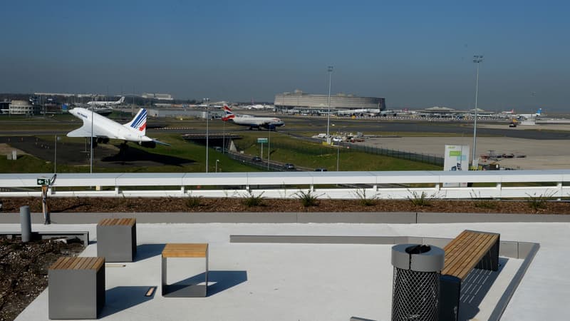 Une vue de l'aéroport de Roissy Charles-de-Gaulle