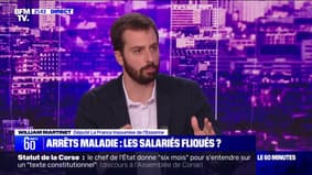 William Martinet (LFI): "Si les arrêts maladie augmentent, c'est parce que les conditions de travail se sont dégradées"