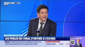 Les off de Legendre : Les perles de l'oral d'entrée à l'ex-ENA - 06/02
