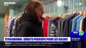 Strasbourg: débuts poussifs pour les soldes