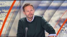 L'adjont à la mairie de Paris David Belliard sur BFMTV, le 29 août 2023