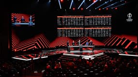 Le tirage au sort de la phase de championnat de la Ligue Europa, à Monaco le 29 août 2024