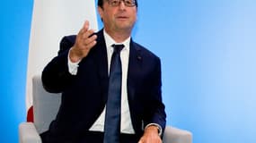 François Hollande lors du sommet de l'Otan début septembre 2014