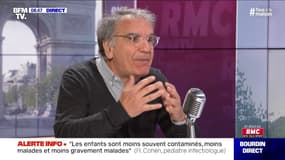 Pour Robert Cohen, pédiatre infectiologue, "les masques ne seront pas la base de la stratégie pour les enfants"