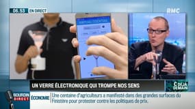 La chronique d'Anthony Morel : Un verre électronique qui trompe nos sens - 01/02