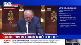 François Bayrou annonce "un plan de désendettement pour atteindre en 2029 le seuil des 3 % de déficit annuel"