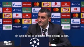 Barça-OL - Valverde : "Messi a fait un match extraordinaire"