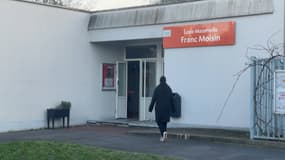 L'entrée de l'école maternelle Franc Moisin, à Saint-Denis (Seine-Saint-Denis) en janvier 2025.