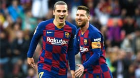 Le Barça d'Antoine Girezmann et Lionel Messi reprend contre Majorque